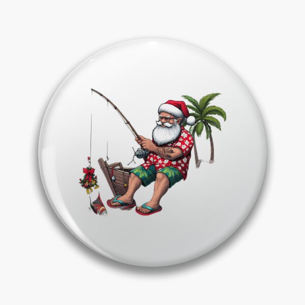 Item preview, Fishing Santa T A Unique And Humorous Christmas Gift designed and sold by Hased-fghrton.