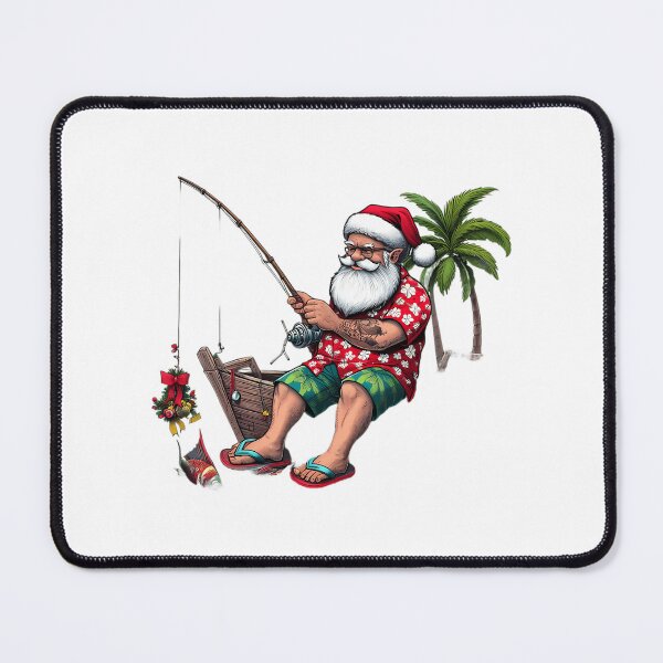 Item preview, Fishing Santa T A Unique And Humorous Christmas Gift designed and sold by Hased-fghrton.
