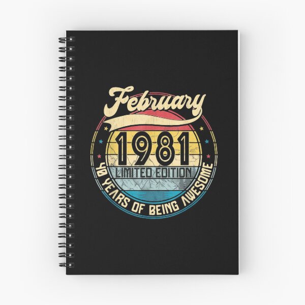 Item preview, February 1981 Limited Edition 40 Years Of Being Awesome Art designed and sold by ginapaw.