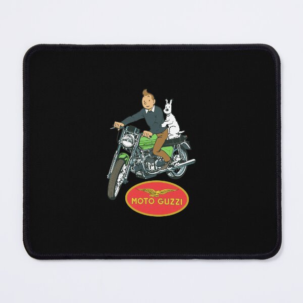 Item preview, Tintin Snowy Retro Motorcycle Adventure designed and sold by Jacklynmard.