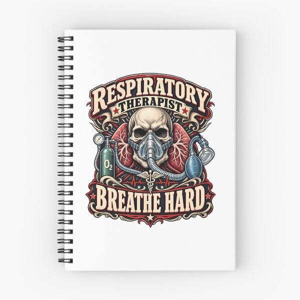 Item preview, Respiratory Therapist Skull designed and sold by UKCoinsShopp.