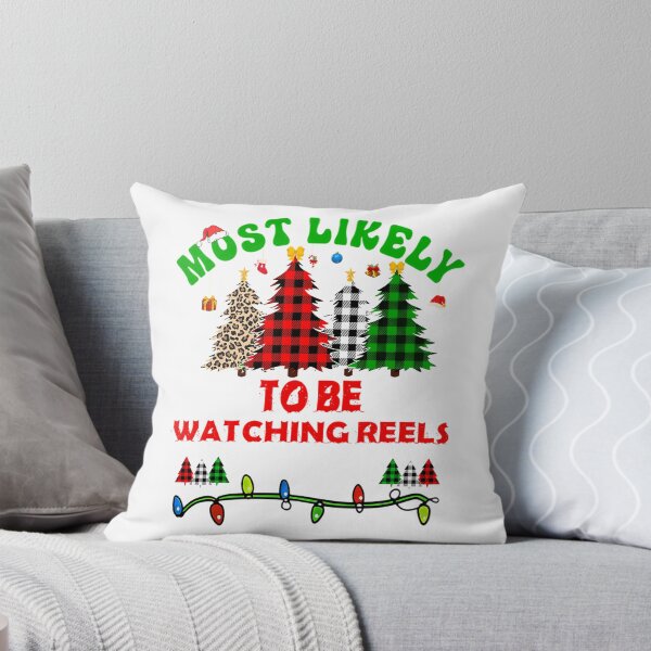 Item preview, Funny Christmas Most Likely To Be Watching Reels designed and sold by Hased-fghrton.