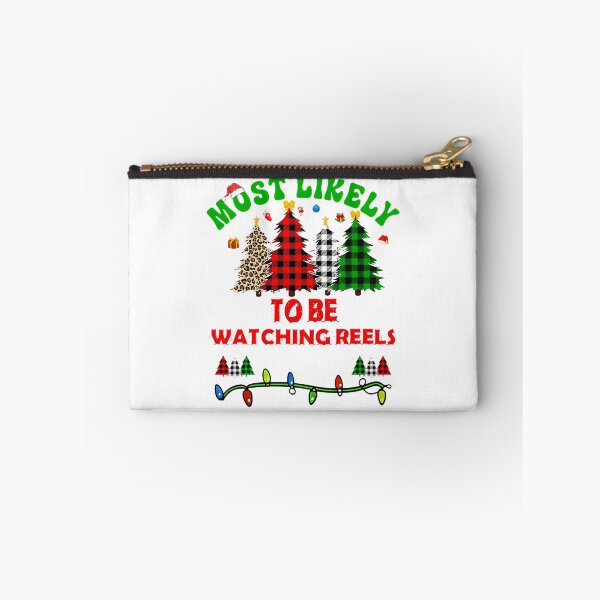 Item preview, Funny Christmas Most Likely To Be Watching Reels designed and sold by Hased-fghrton.