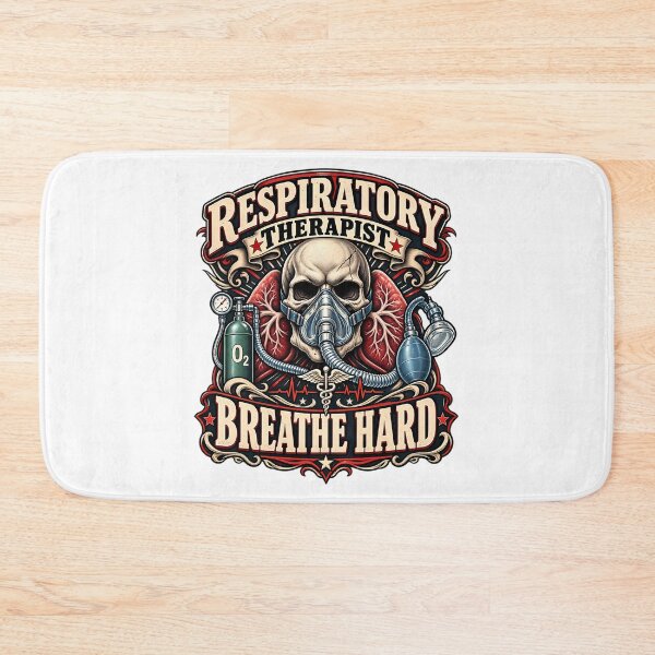 Item preview, Respiratory Therapist Skull designed and sold by UKCoinsShopp.