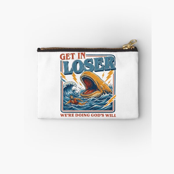 Item preview, Get In Loser Were Doing Gods Will Jonah And The Whale designed and sold by OldSchoolCubak.