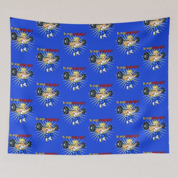 Item preview, Vegeta Do You Even Lift Super Saiyan Gym designed and sold by Sedwalhissan.