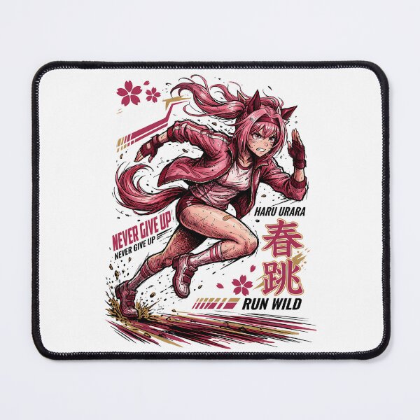 Item preview, Haru Urara Umamusume Never Give Up Kochi Racer Horse Girl Cheerful Optimism designed and sold by OldSchoolCubak.