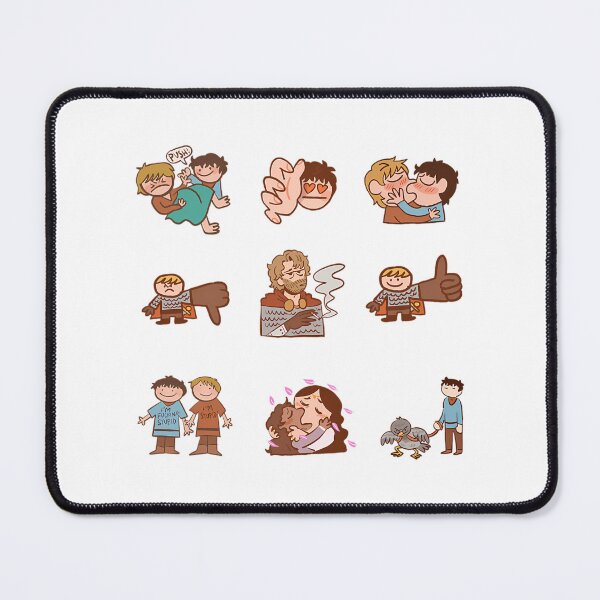 Item preview, Bbc Merlin Sticker Sheet designed and sold by ThePeaceForge.