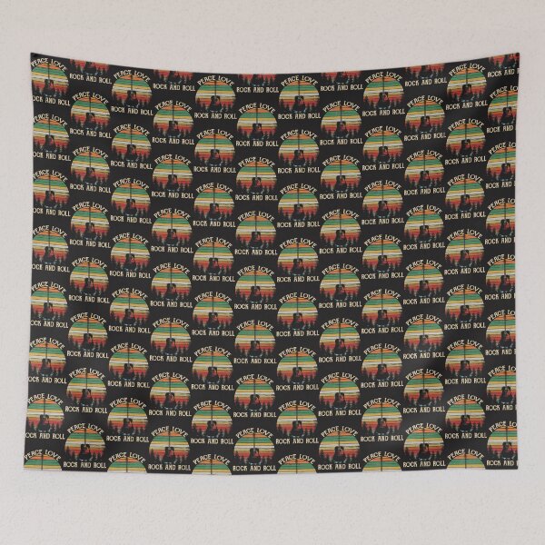 Item preview, Vintage Hippie Van with Flower and Peace Sign Retro Boho Design designed and sold by CAROLINE MARTINS.