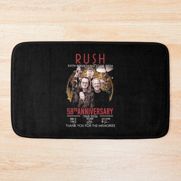 Item preview, Fifty Something Tour 58 Years Anniversary RUSH BAND designed and sold by Ruizman.