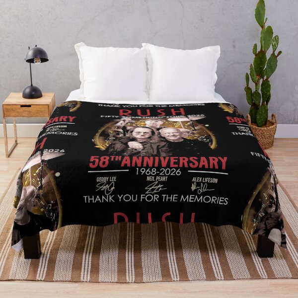 Item preview, Fifty Something Tour 58 Years Anniversary RUSH BAND designed and sold by Ruizman.
