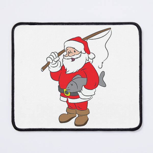 Item preview, Funny Christmas Xmas Santa Fishing Holiday Gift Idea designed and sold by Hased-fghrton.