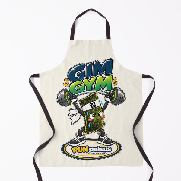 Item preview, Korean Seaweed Gim Gym Workout Pun designed and sold by PUNserious.