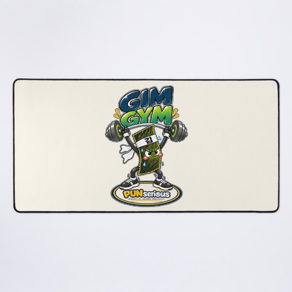 Item preview, Korean Seaweed Gim Gym Workout Pun designed and sold by PUNserious.