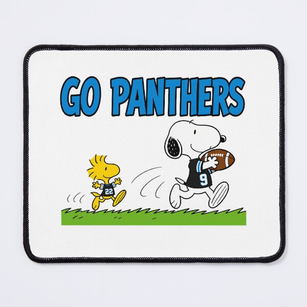 Item preview, Snoopy & Woodstock Carolina Panthers Football Retro F425 designed and sold by GLUVY-THEME.