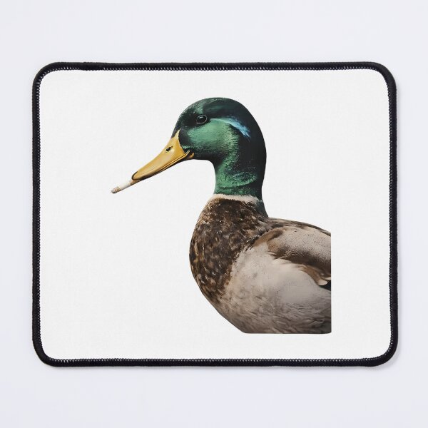 Item preview, Mallard Smoking Cigarette Meme Funny Mallard Duck Hunting designed and sold by OldSchoolCubak.