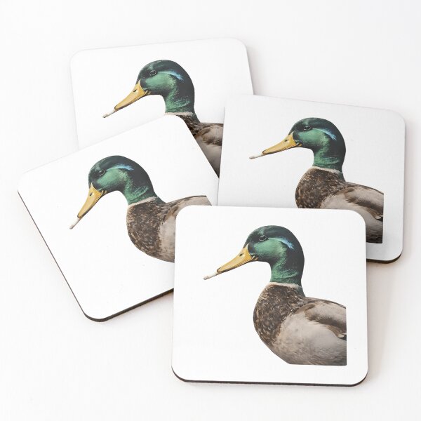 Item preview, Mallard Smoking Cigarette Meme Funny Mallard Duck Hunting designed and sold by OldSchoolCubak.