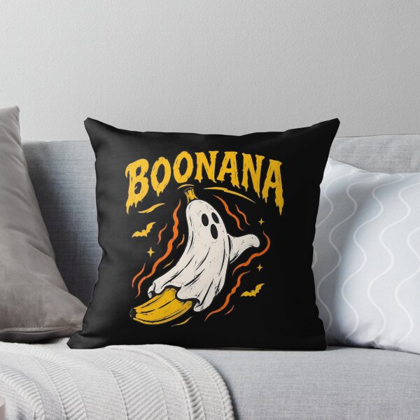 Item preview, BOONANA Ghost Banana Riding Spooky Fun Halloween designed and sold by Dmo3HarkoArt.