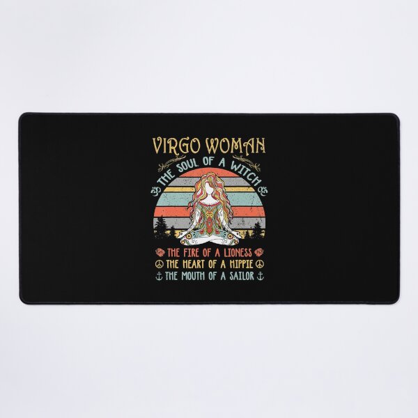Item preview, Virgo Woman Soul of a Witch Vintage Style Birthday Gift Design designed and sold by CAROLINE MARTINS.