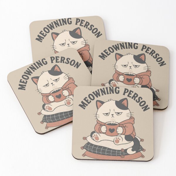 Item preview, Meowing Person  designed and sold by DuliDoodles.