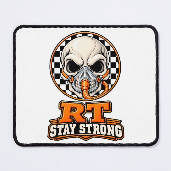 Item preview, Rt Stay Strong Respiratory Therapist Skull Checkerboard Halloween designed and sold by UKCoinsShopp.