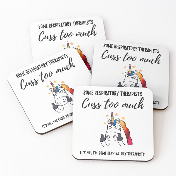 Item preview, Some Respiratory Therapist Cuss Too Much designed and sold by UKCoinsShopp.