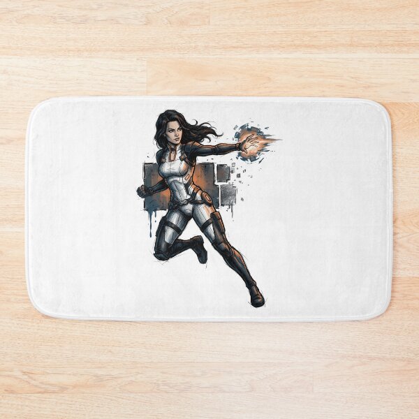 Item preview, Mass Effect Miranda Lawson Cerberus Operative Biotic Beauty Heavyweight Tee designed and sold by OldSchoolCubak.
