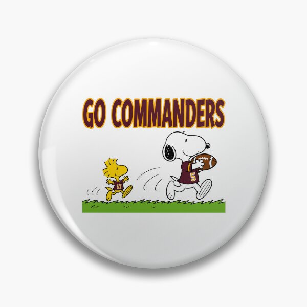 Item preview, Snoopy & Woodstock Washington Commanders Football Retro F426 designed and sold by GLUVY-THEME.