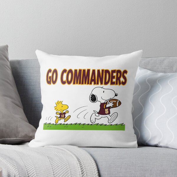 Item preview, Snoopy & Woodstock Washington Commanders Football Retro F426 designed and sold by GLUVY-THEME.