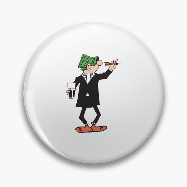 Item preview, Dapper Dart Player with Pint designed and sold by Jacklynmard.