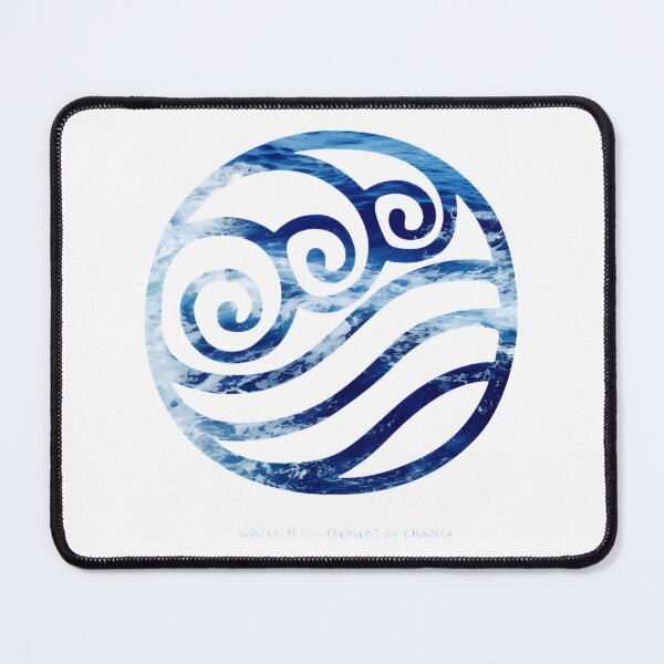 Item preview, Waterbending Art Inspired by Water Tribe Elements and Flowing Water Design designed and sold by rumantd.