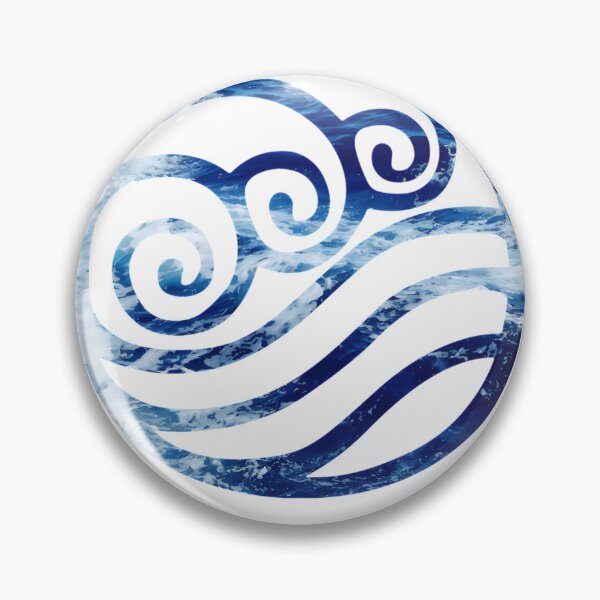 Item preview, Waterbending Art Inspired by Water Tribe Elements and Flowing Water Design designed and sold by rumantd.