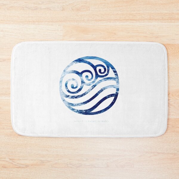 Item preview, Waterbending Art Inspired by Water Tribe Elements and Flowing Water Design designed and sold by rumantd.