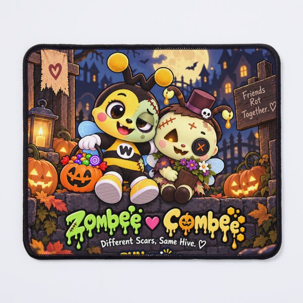 Item preview, Zombee & Combee Halloween Bee Friends designed and sold by PUNserious.