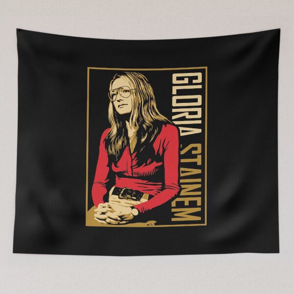 Item preview, Gloria Steinem Retro designed and sold by OliverGangis.
