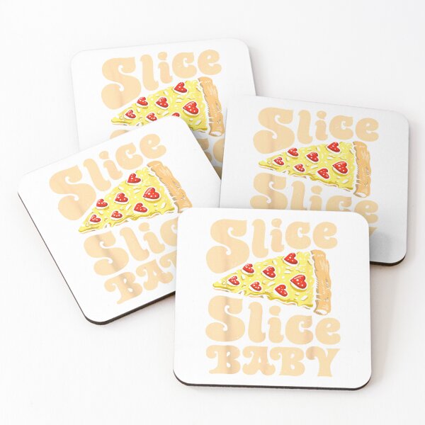 Item preview, Pizza Slice Slice Baby Funny Women Italian Food Lovers Retro T-Shirt designed and sold by gidget-gadget.