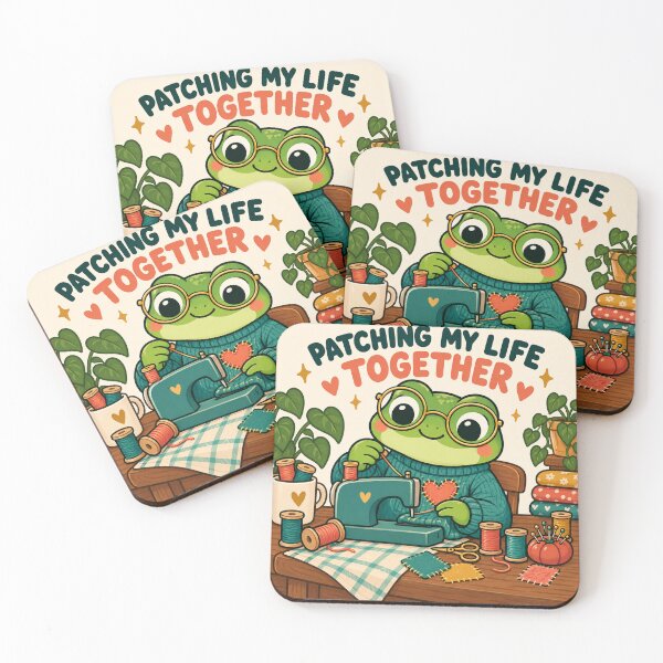 Item preview, Craft Frog Patching My Life Together designed and sold by SAS-Designer.