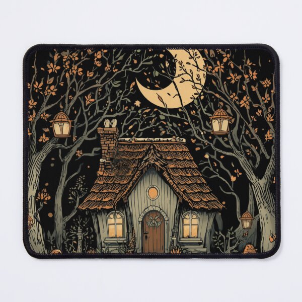 Item preview, Dark Cottagecore Witch Cottage designed and sold by ChicTrendz.