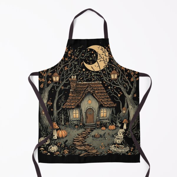 Item preview, Dark Cottagecore Witch Cottage designed and sold by ChicTrendz.
