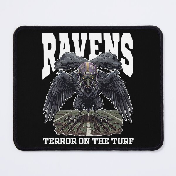 Item preview, RAVENS TERROR ON THE TURF - BAL RAVENS designed and sold by KEF Custom.