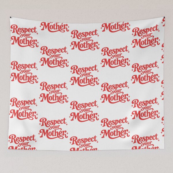 Item preview, Respect Your Mother designed and sold by OldSchoolCubak.