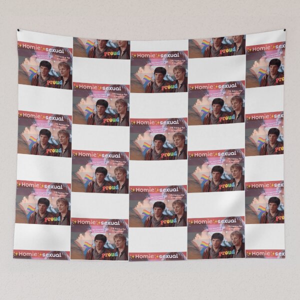 Item preview, Merlin  Arthur Homiesexual Pride designed and sold by ThePeaceForge.