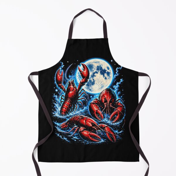 Item preview, Three Lobster Moon Vintage 90S Galaxy Space Retro Animal designed and sold by serialcarachts.