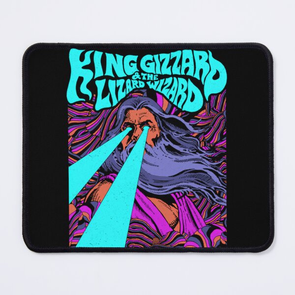 Item preview, Psychedelic God King Gizzard Lizard Wizard designed and sold by RetroXylora.