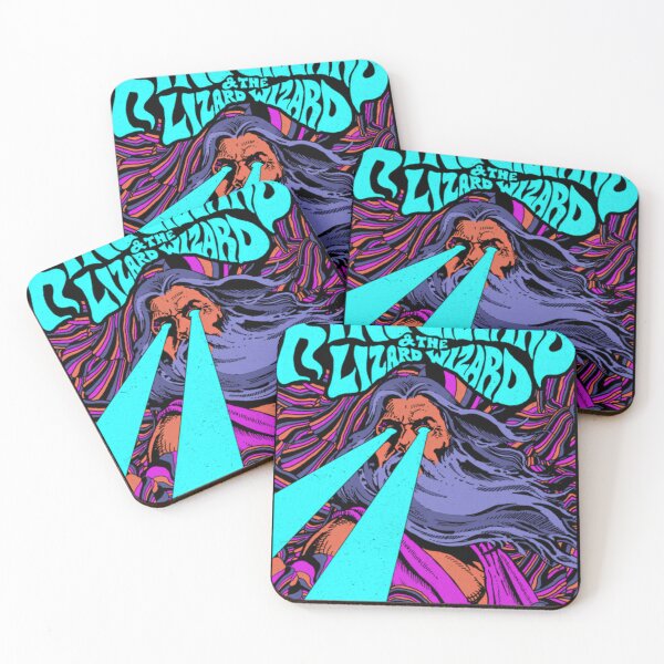 Item preview, Psychedelic God King Gizzard Lizard Wizard designed and sold by RetroXylora.