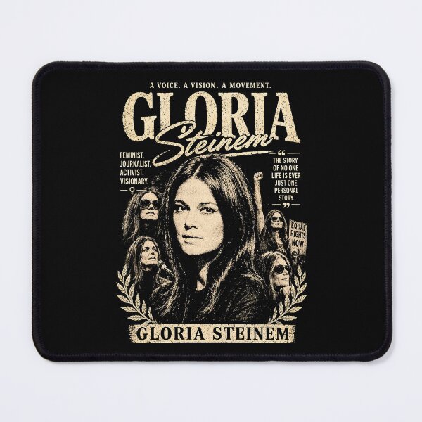 Item preview, Gloria Steinem Vintage designed and sold by OliverGangis.