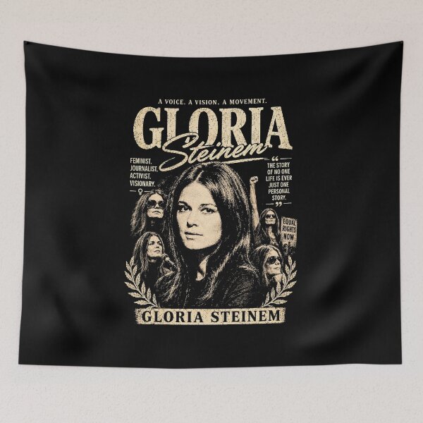 Item preview, Gloria Steinem Vintage designed and sold by OliverGangis.