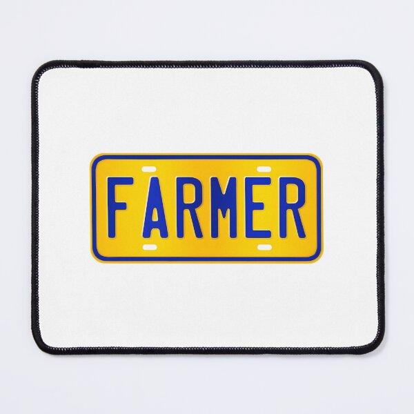 Item preview, Custom Farmer Name Personalized Number Plate Design Perfect Gift for Family and Farming Enthusiasts designed and sold by PegaGamer.