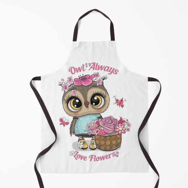Item preview, Owl Always Love Flowers - Cute Floral Owl Gift designed and sold by Minem39.