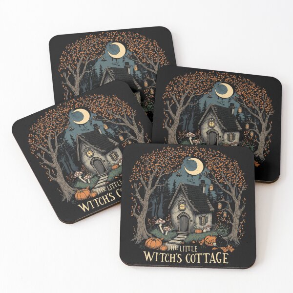 Item preview, Enchanted Witch Cottage Forest designed and sold by ChicTrendz.